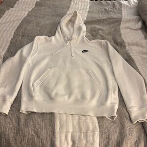 Nike Classic White Pullover Hoodie
